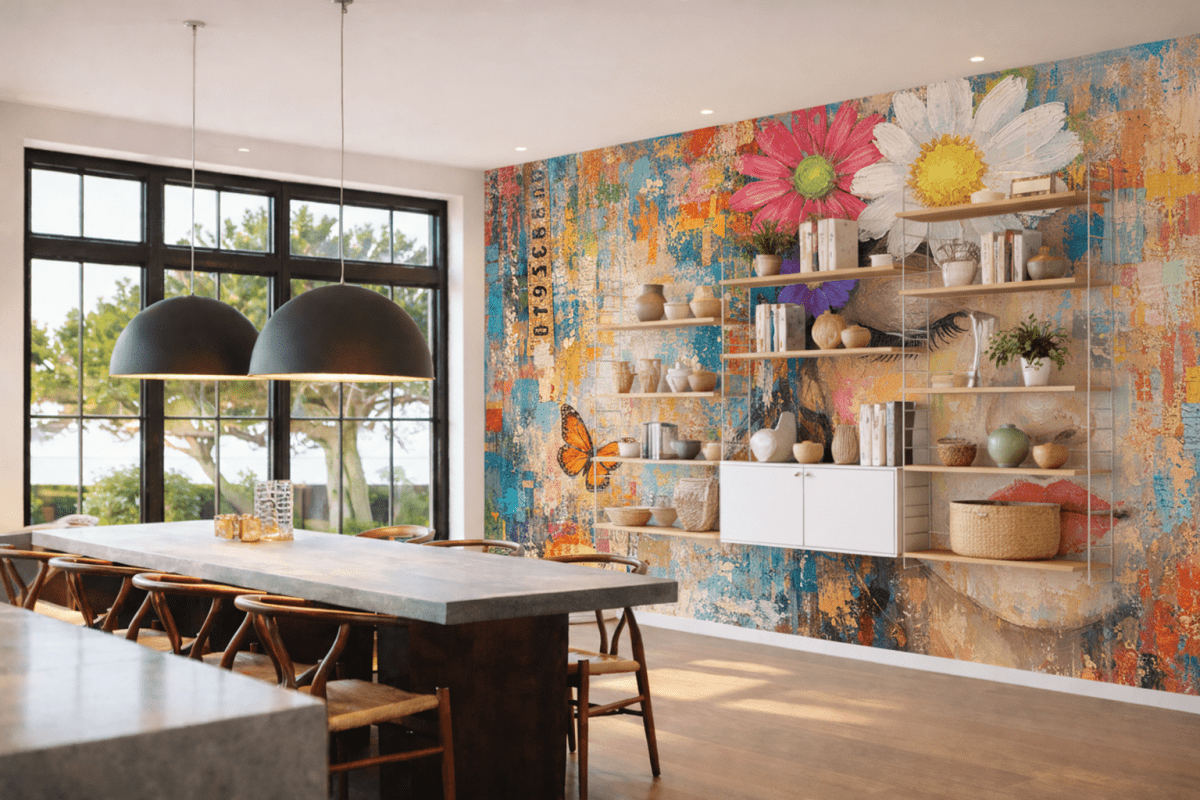 Colorful Mosaic Aura