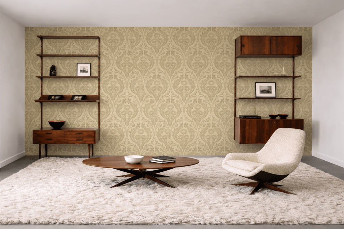 Vintage Floral Tapestry