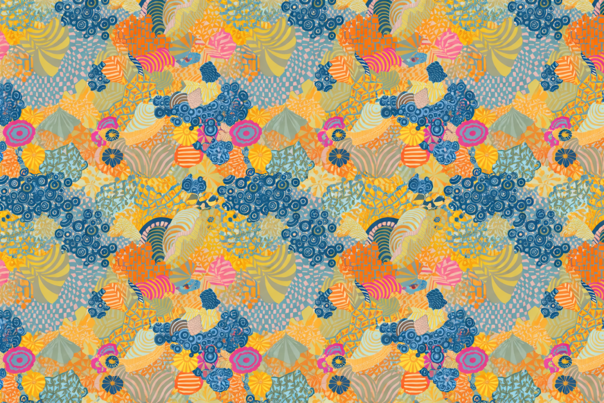 Coral Sunburst