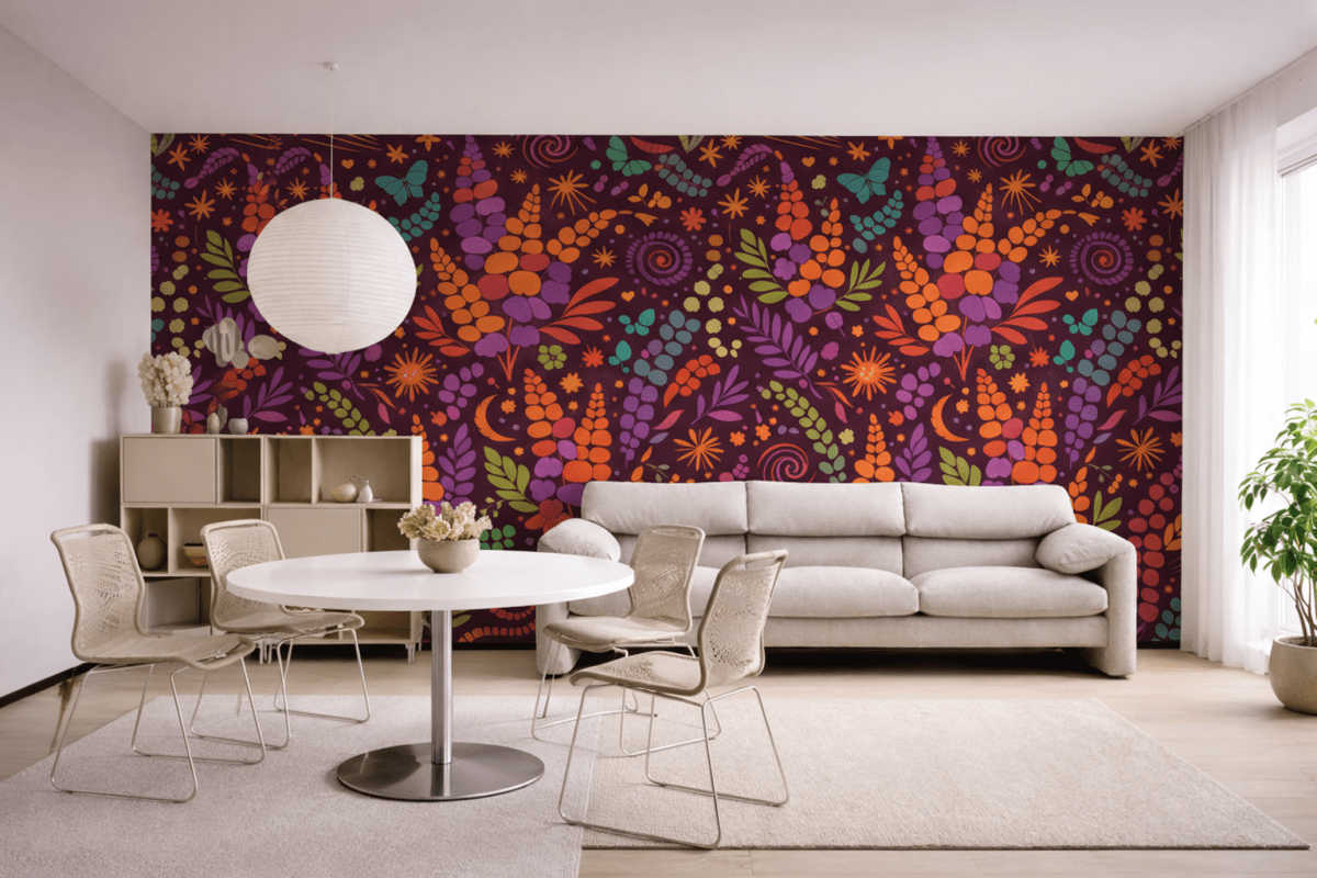 Silken Twilight Blossoms