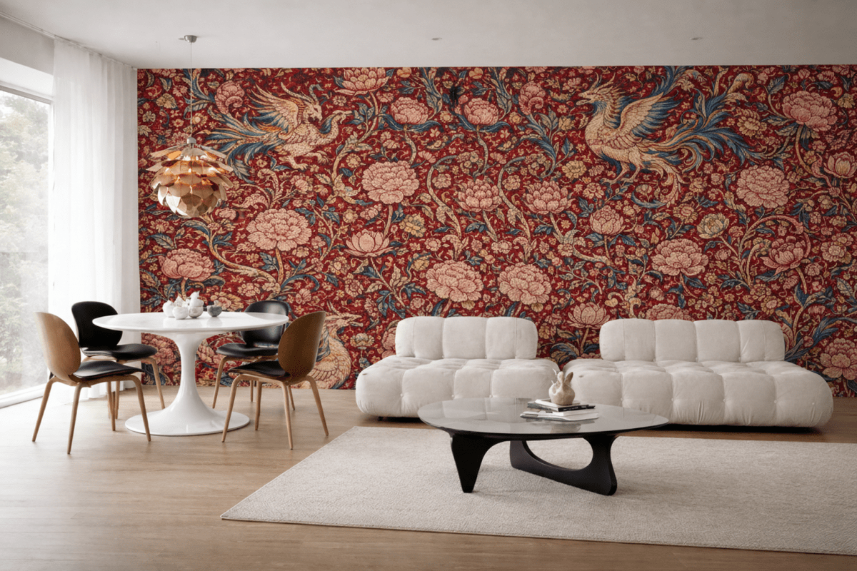 Phoenix Blossom Tapestry Ii