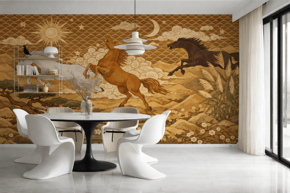 Bridle Sunlit Terrain