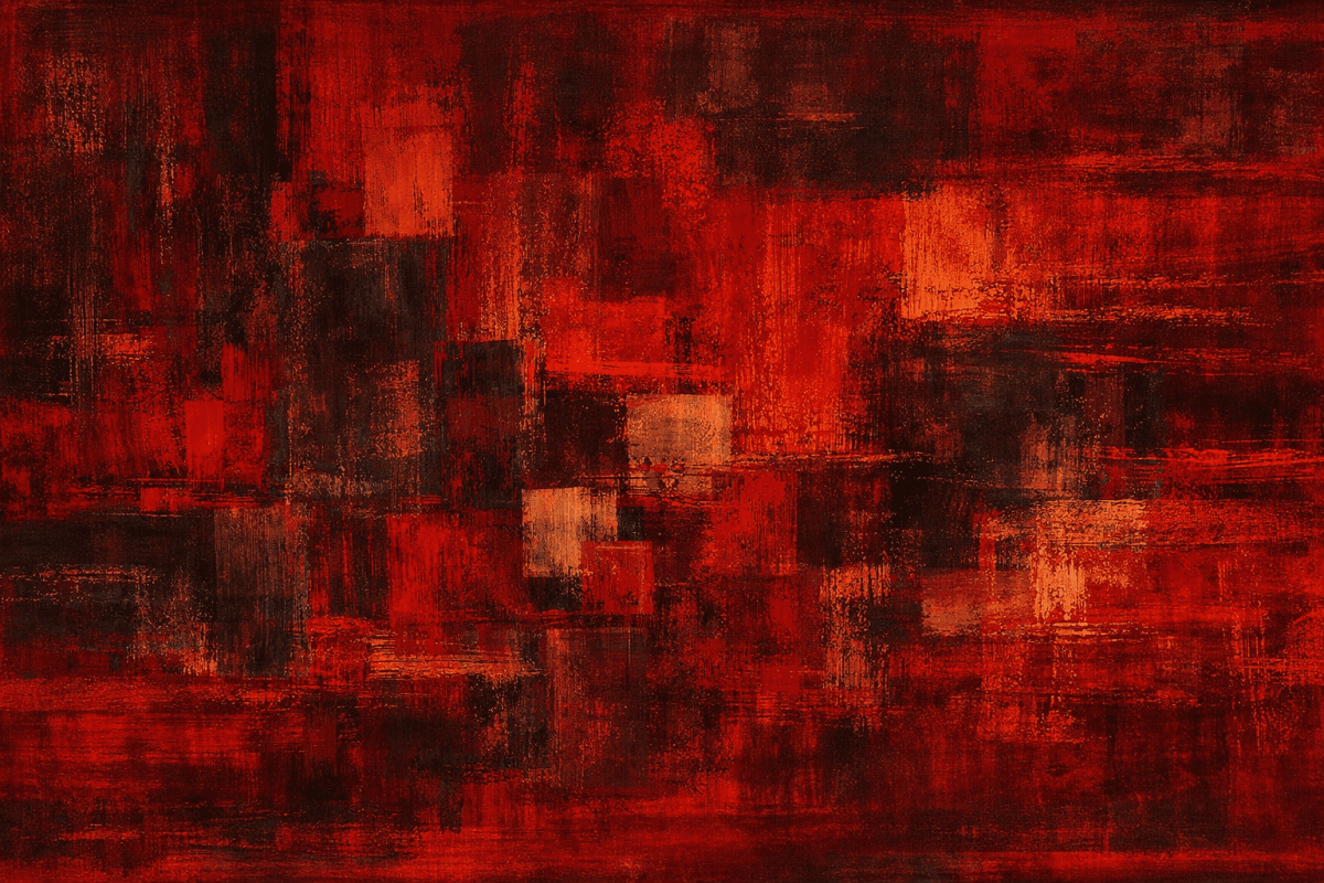 Crimson Canvas Ii