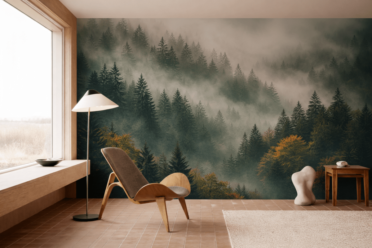 Misty Forest Canopy
