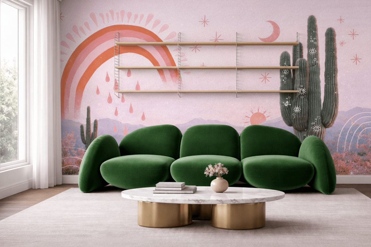 Arid Rainbow Dreamscape