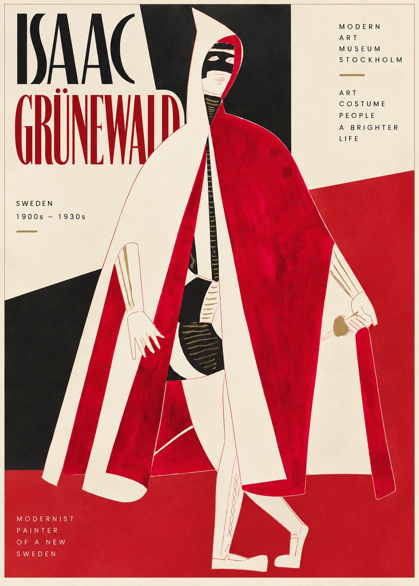 Isaac Grünewald Costume Design I No5 - Poszter