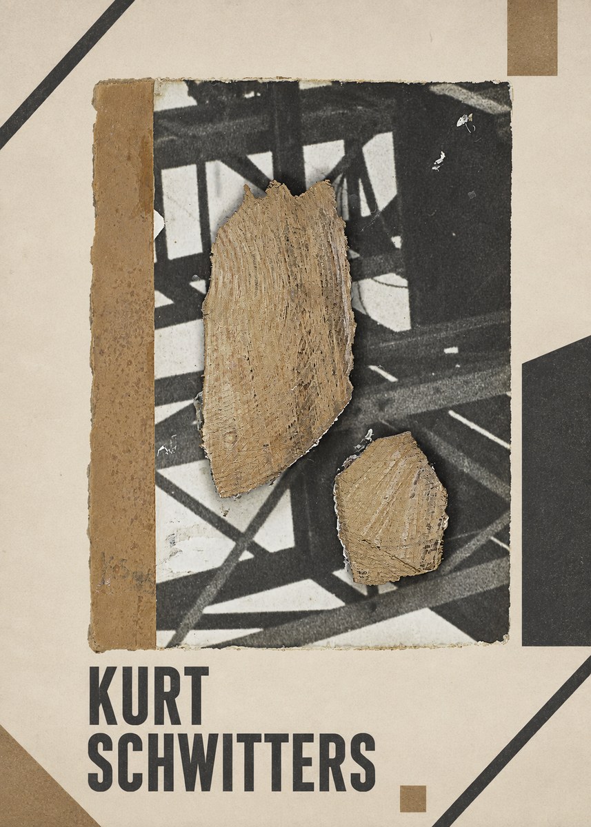 Kurt Schwitters Merz Collage with Found Objects No1 - Poszter