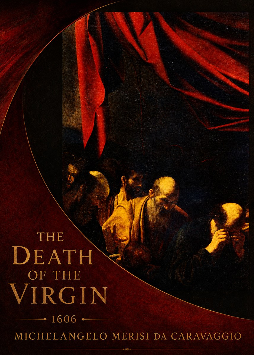Michelangelo Merisi da Caravaggio The Death of the Virgin I No4 - Poszter