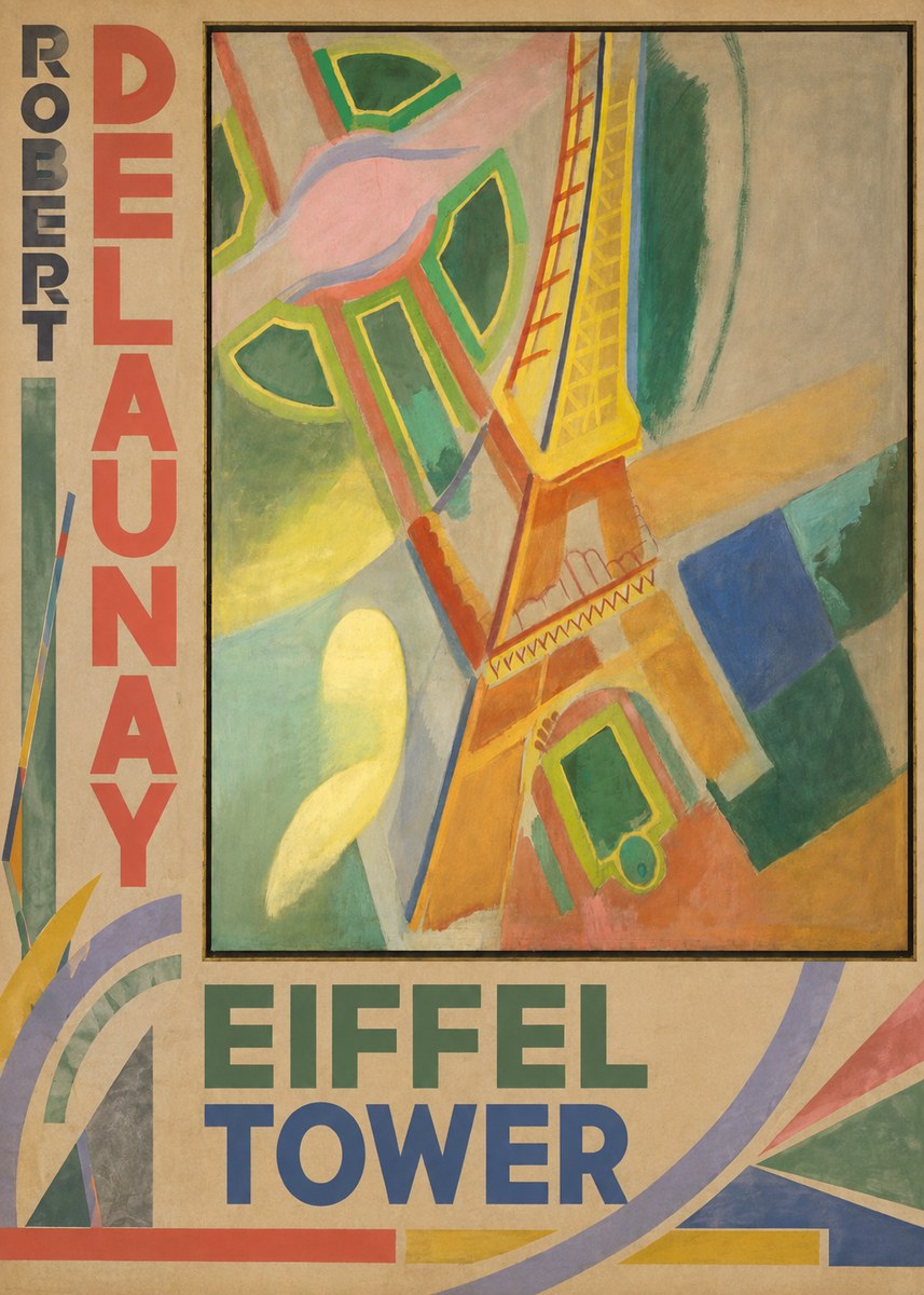 Robert Delaunay Eiffel Tower No4 - Poszter
