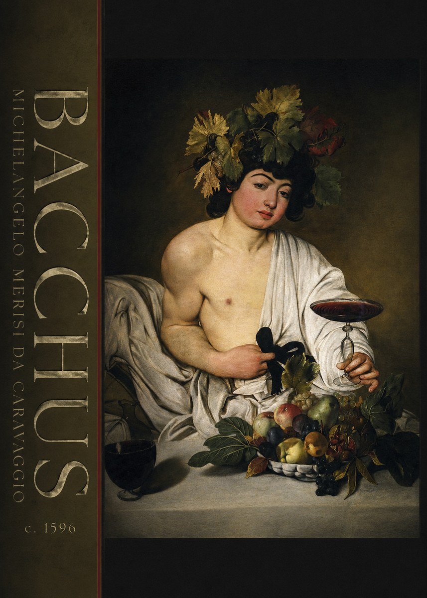 Michelangelo Merisi da Caravaggio Bacchus I No3 - Poszter