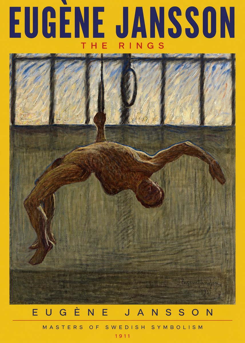 Eugène Jansson The Rings No2 - Poszter