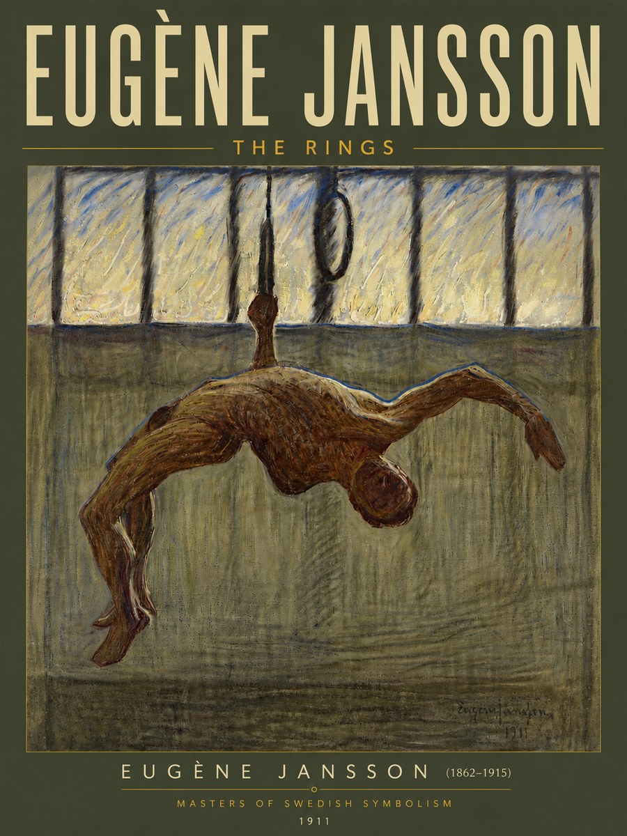 Eugène Jansson The Rings No5 - Poszter