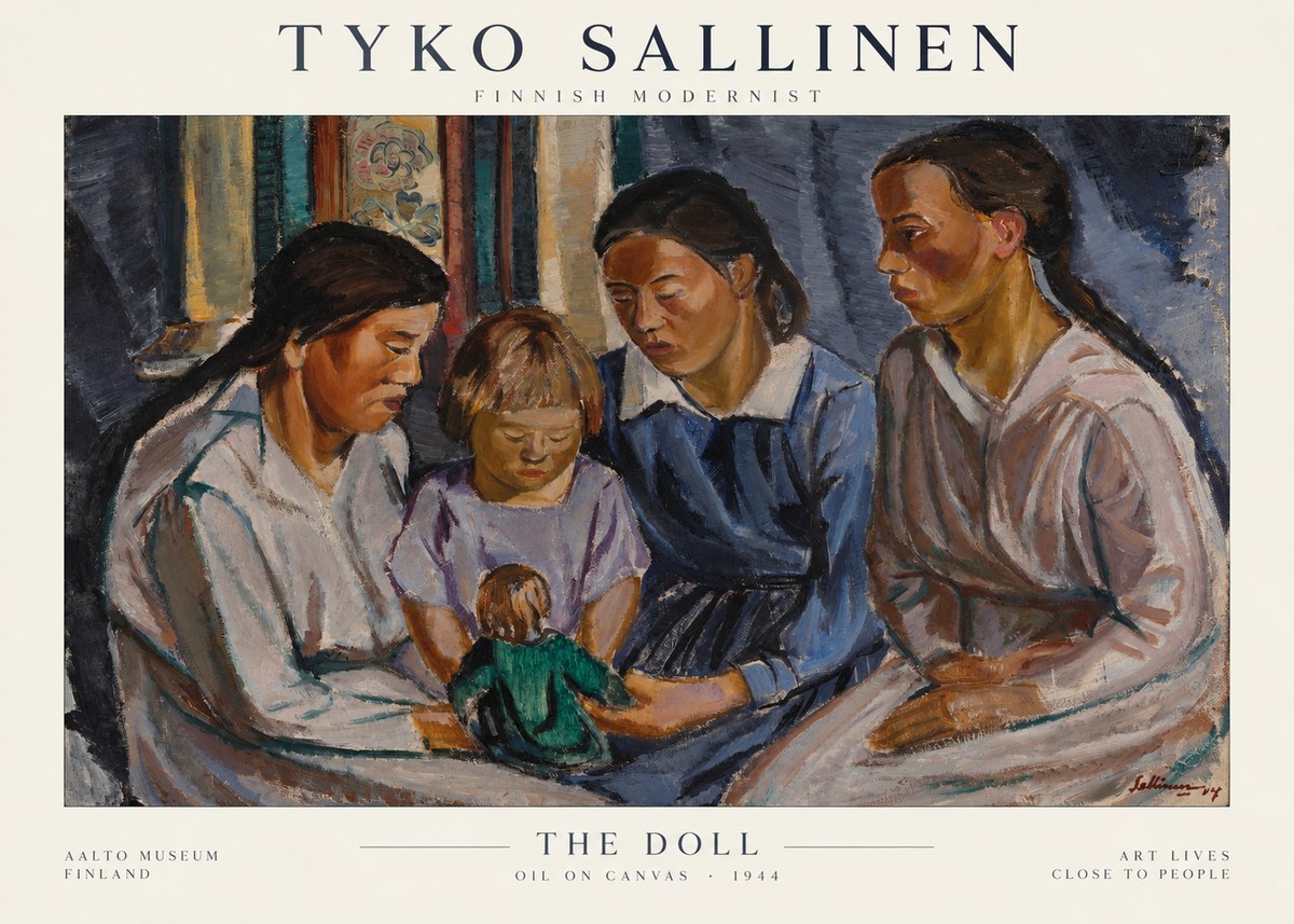 Tyko Sallinen The Doll No1 - Poszter