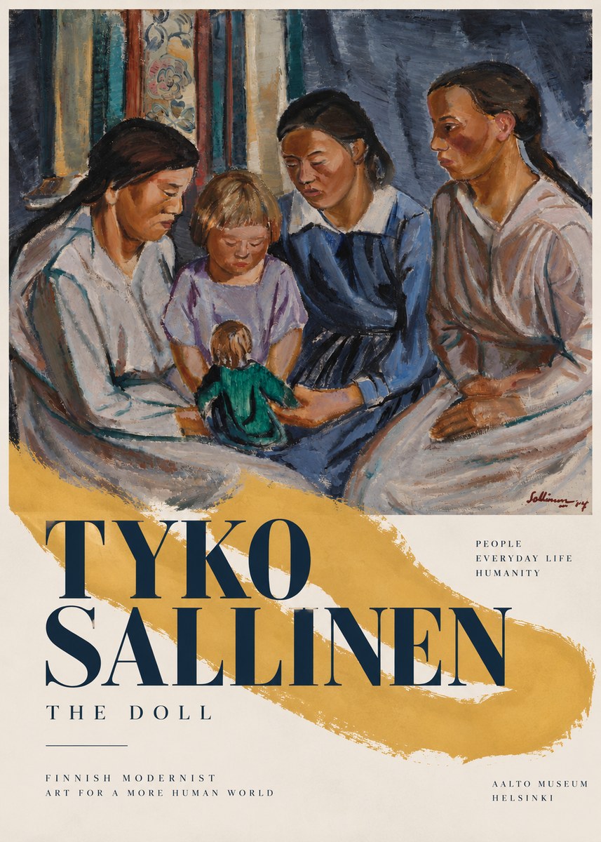 Tyko Sallinen The Doll No3 - Poszter