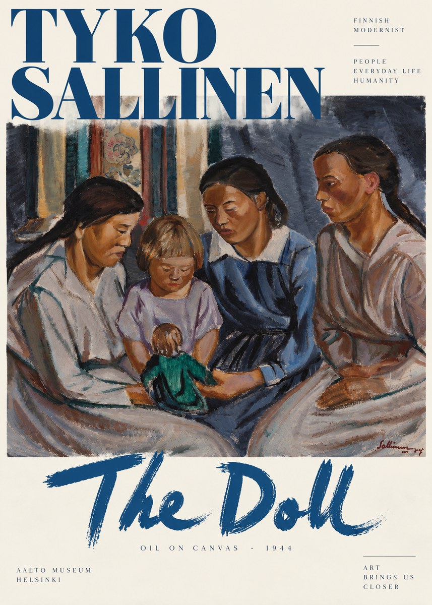 Tyko Sallinen The Doll No5 - Poszter