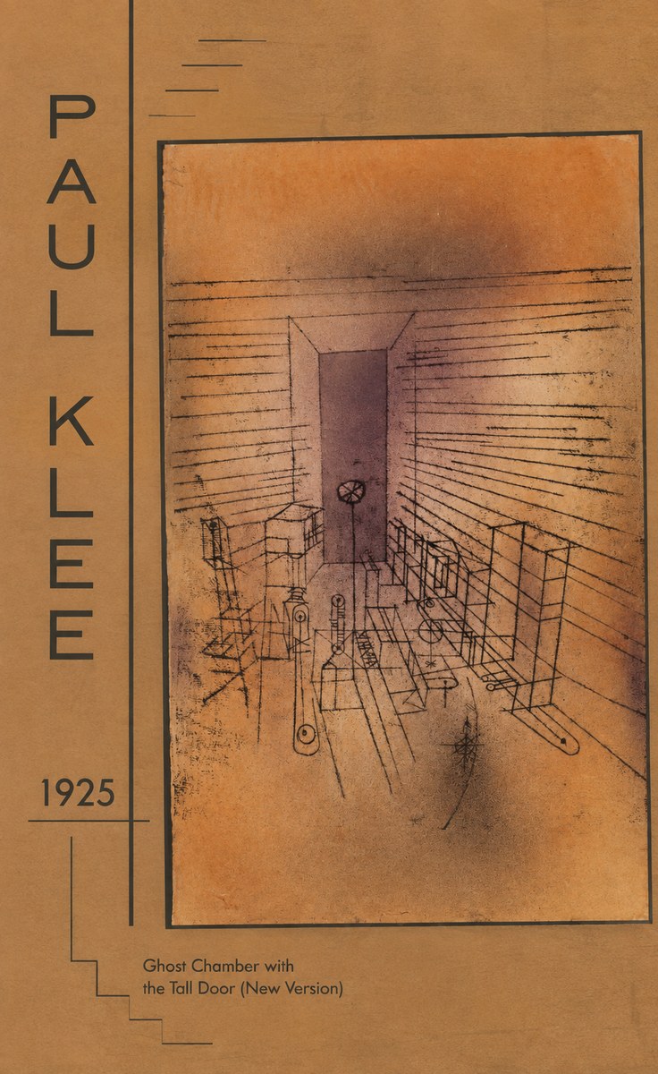 Paul Klee Ghost Chamber with the Tall Door (New Version) No2 - Poszter