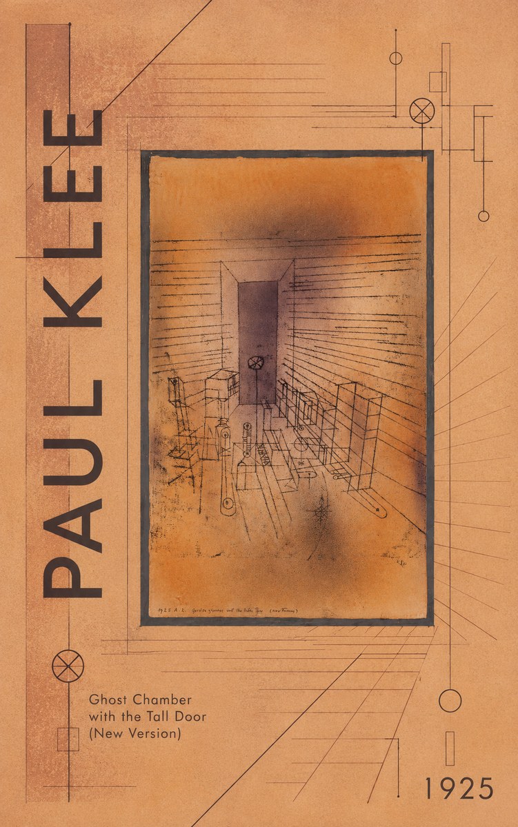 Paul Klee Ghost Chamber with the Tall Door (New Version) No4 - Poszter