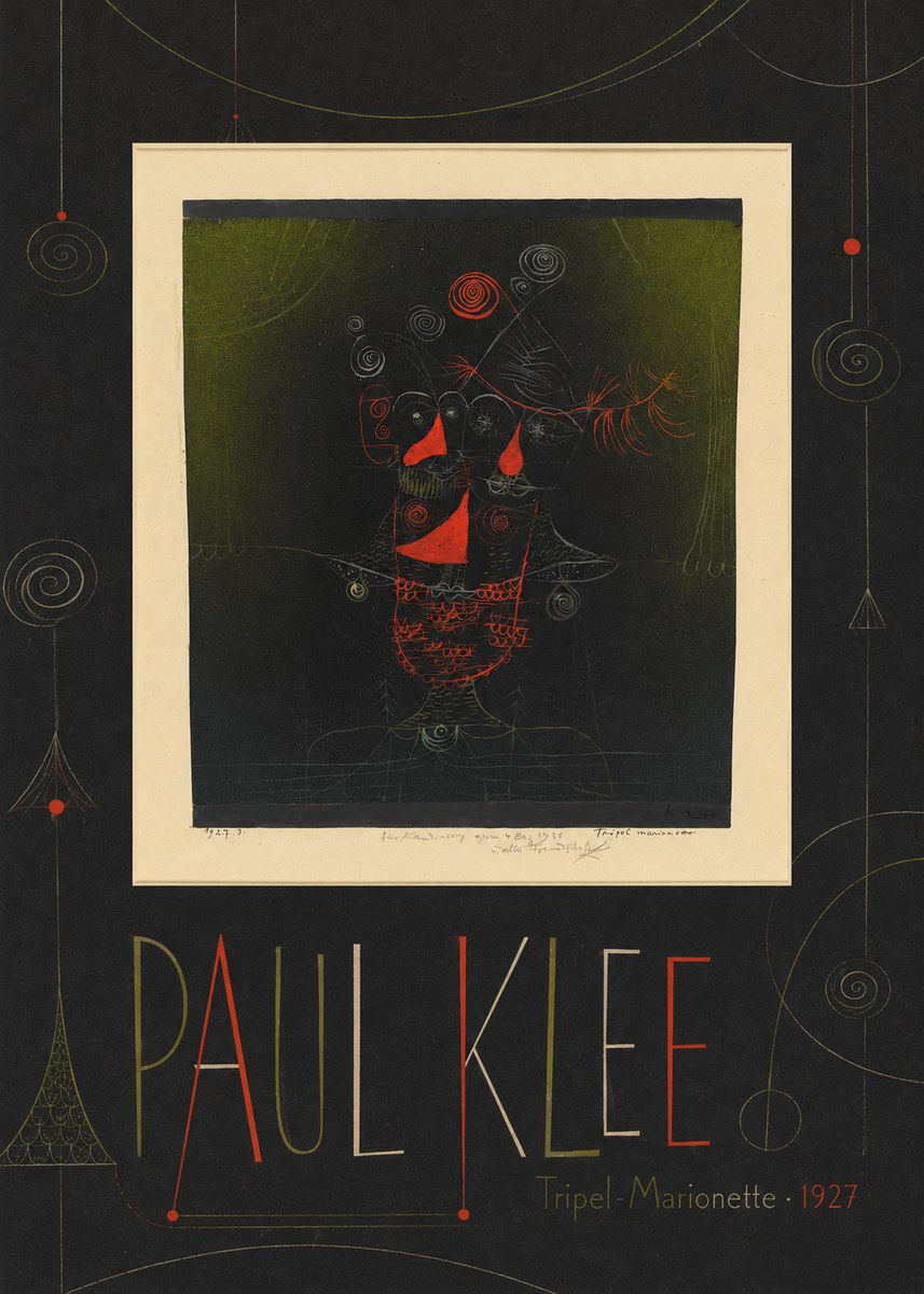 Paul Klee Tripel-marionette No4 - Poszter