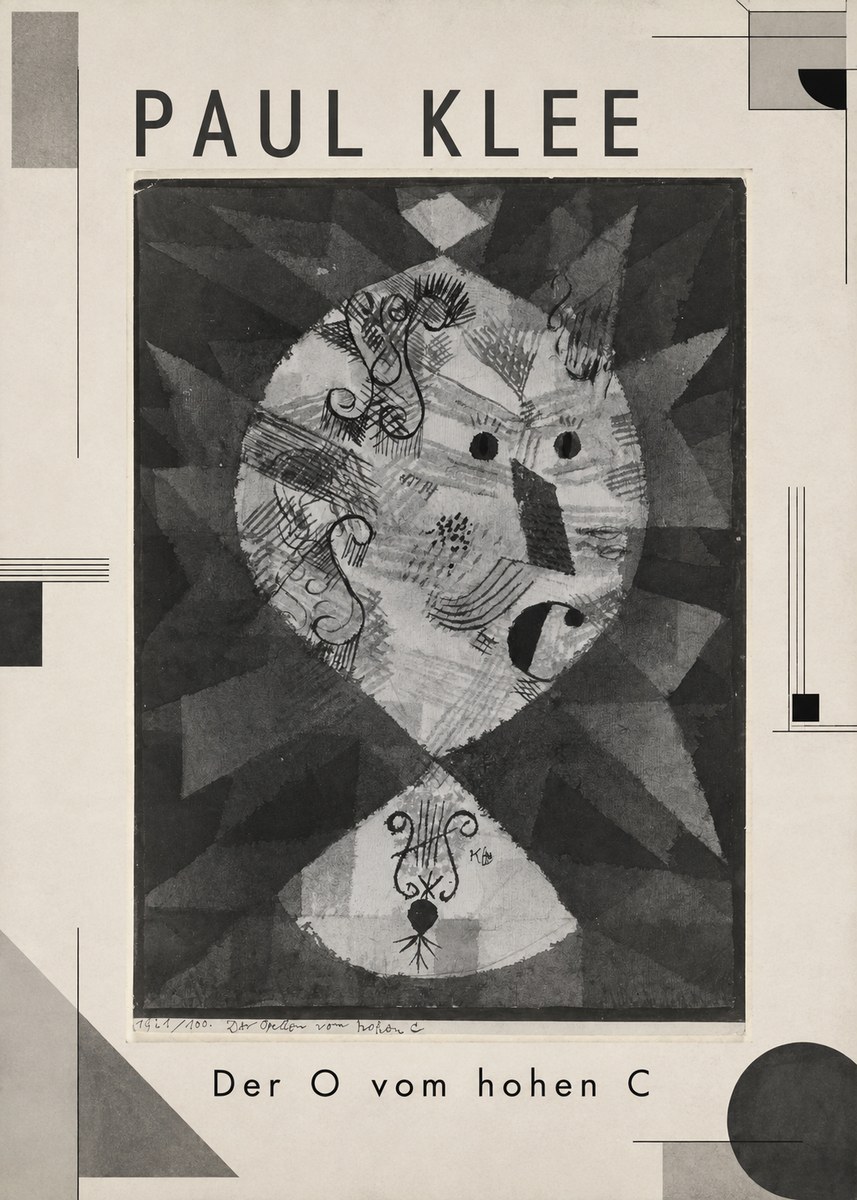 Paul Klee Der O Vom Hohen C No1 - Poszter