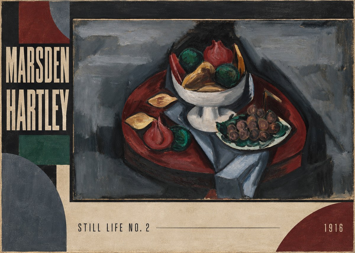 Marsden Hartley Still Life No. 2 No2 - Poszter