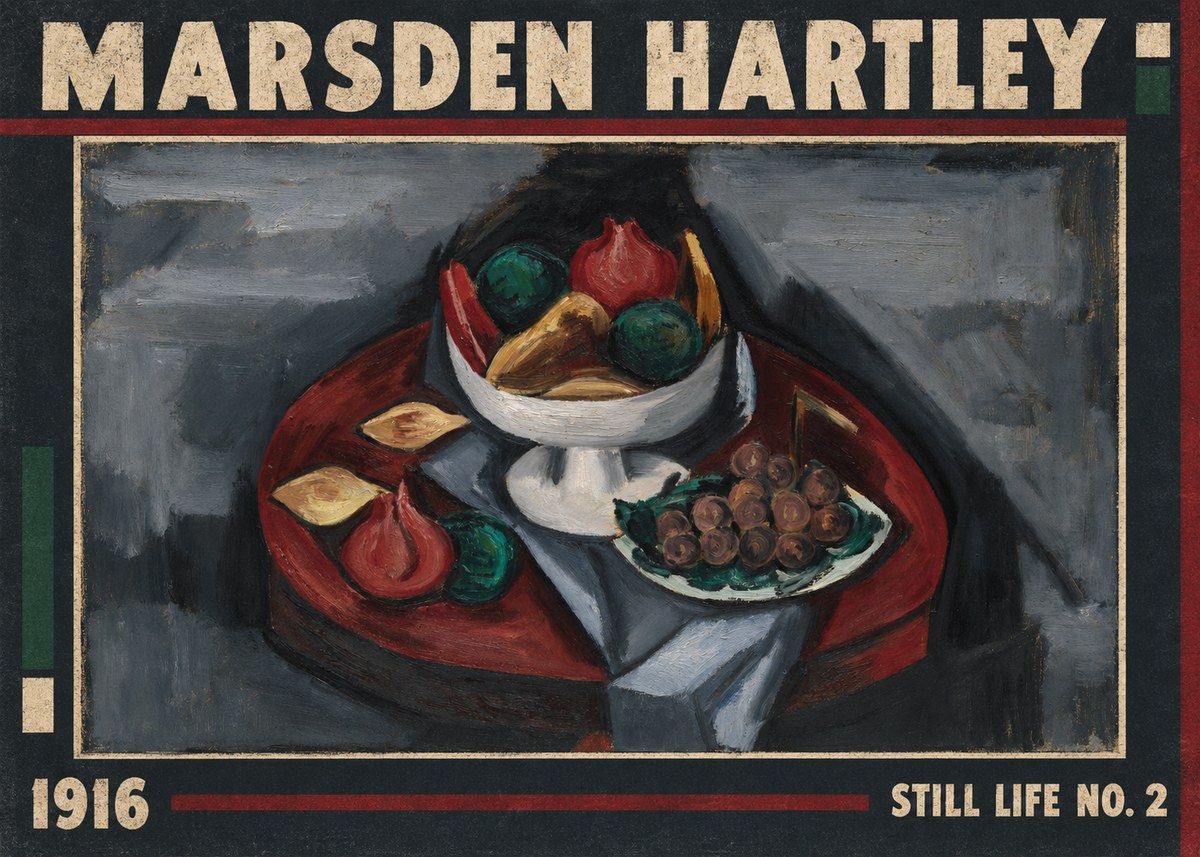 Marsden Hartley Still Life No. 2 No5 - Poszter