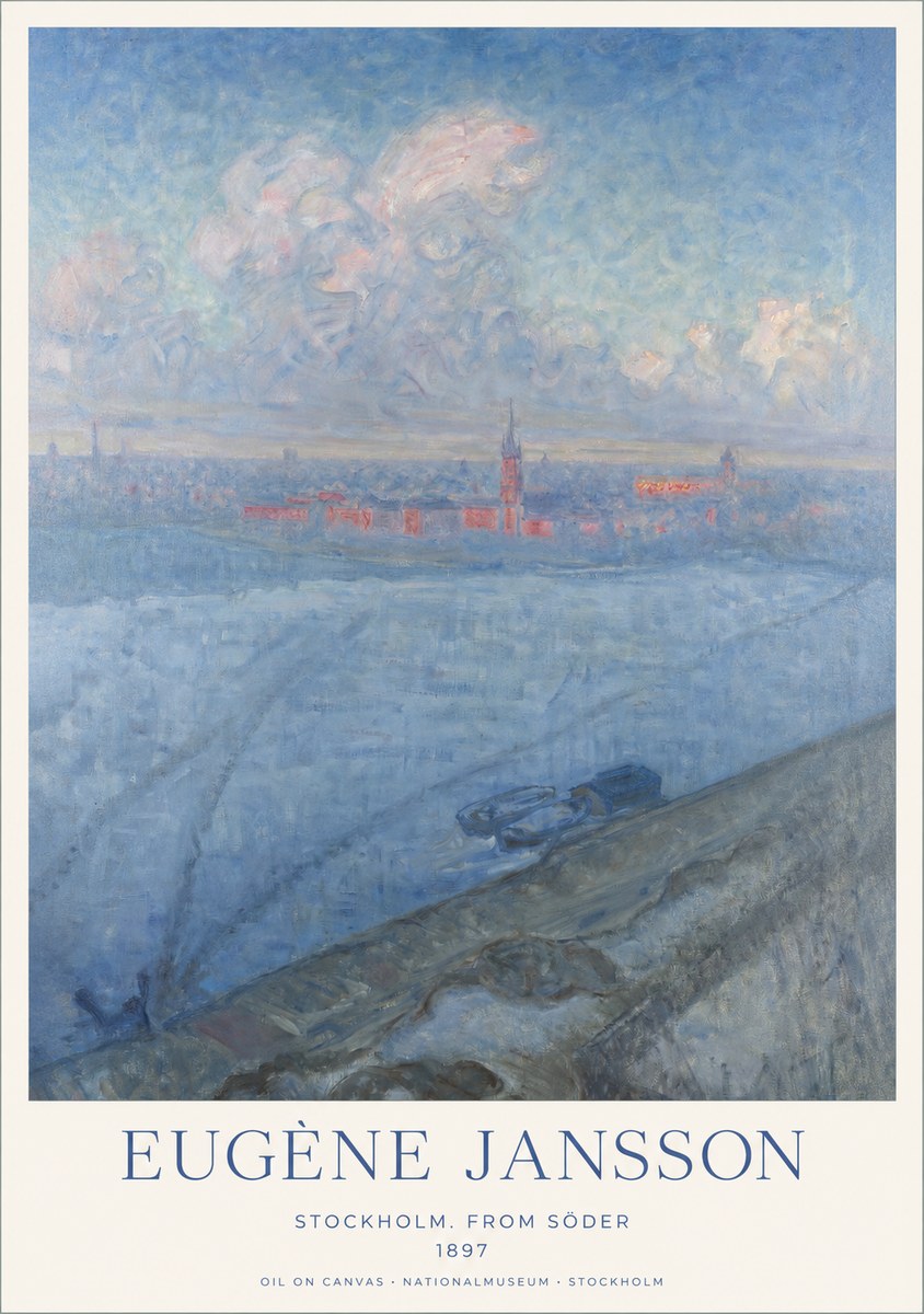 Eugène Jansson Stockholm. from Söder No1 - Poszter