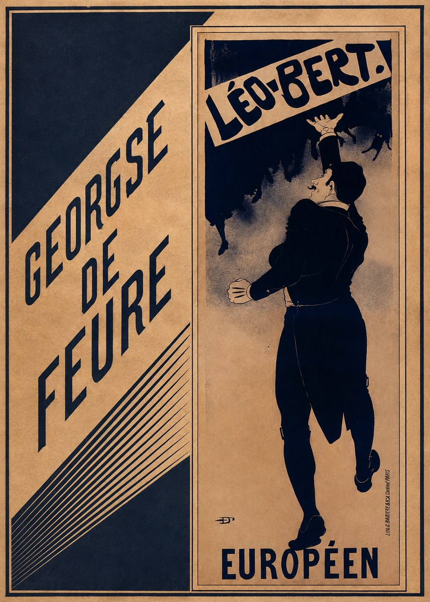 Georges de Feure Léo-bert! I No2 - Poszter