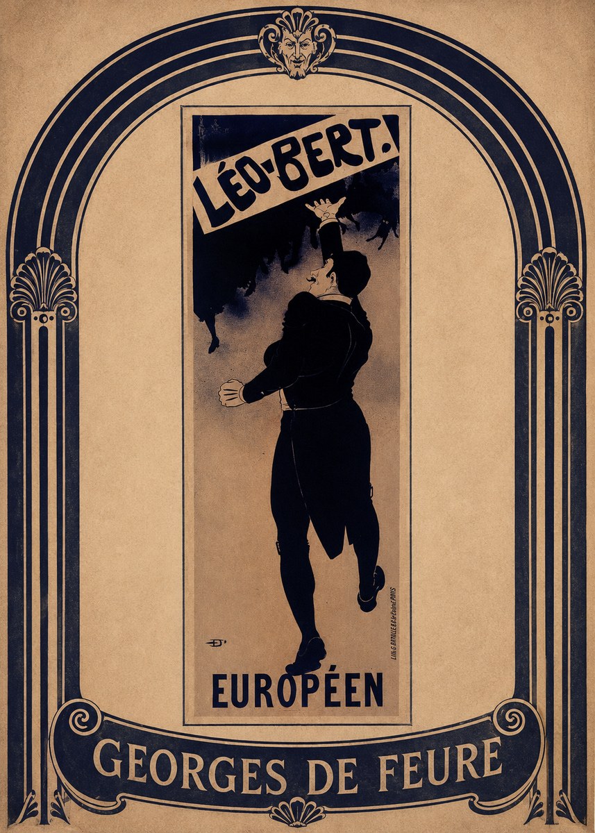 Georges de Feure Léo-bert! I No6 - Poszter