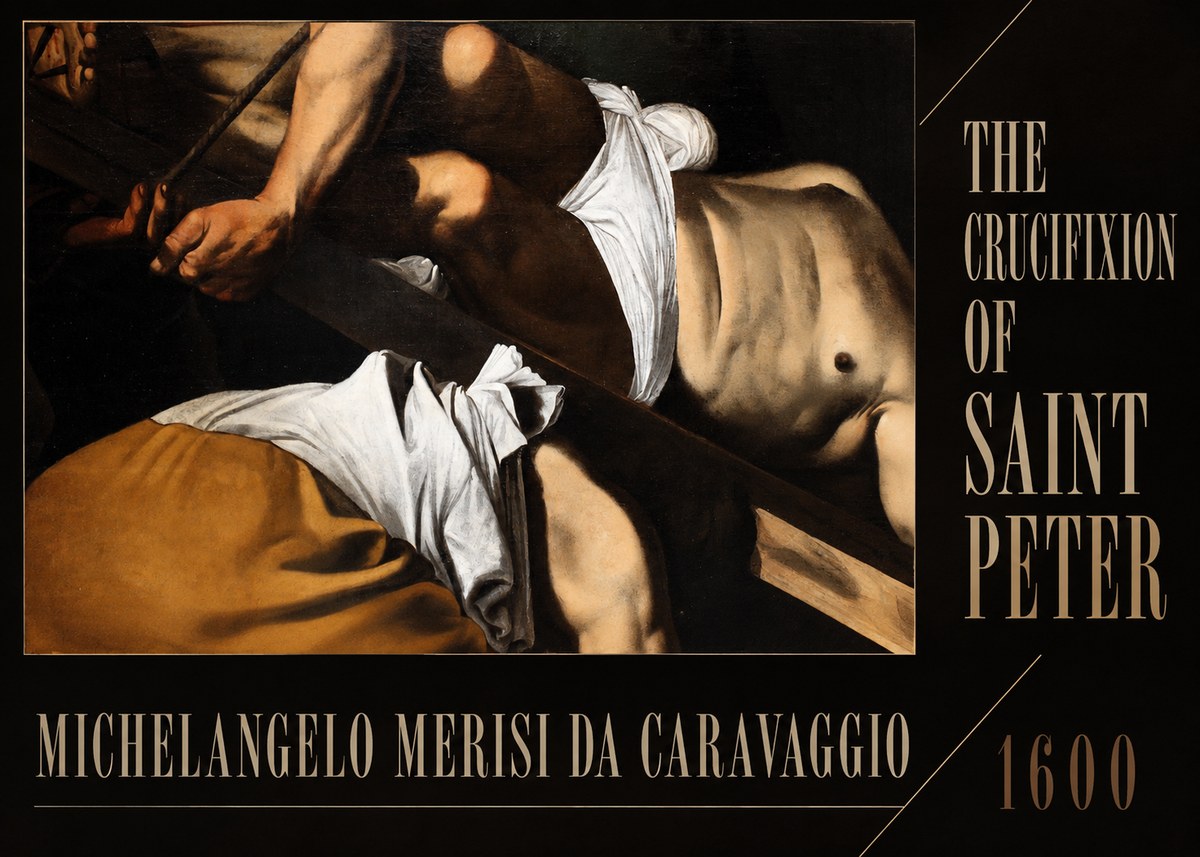 Michelangelo Merisi da Caravaggio The Crucifixion of Saint Peter I No5 - Poszter