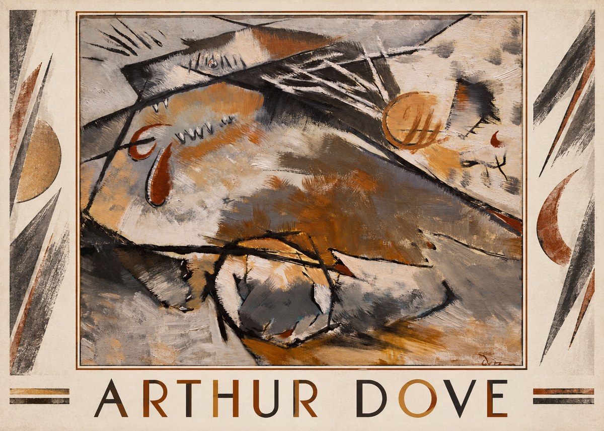 Arthur Dove Pagan Philosophy No1 - Poszter