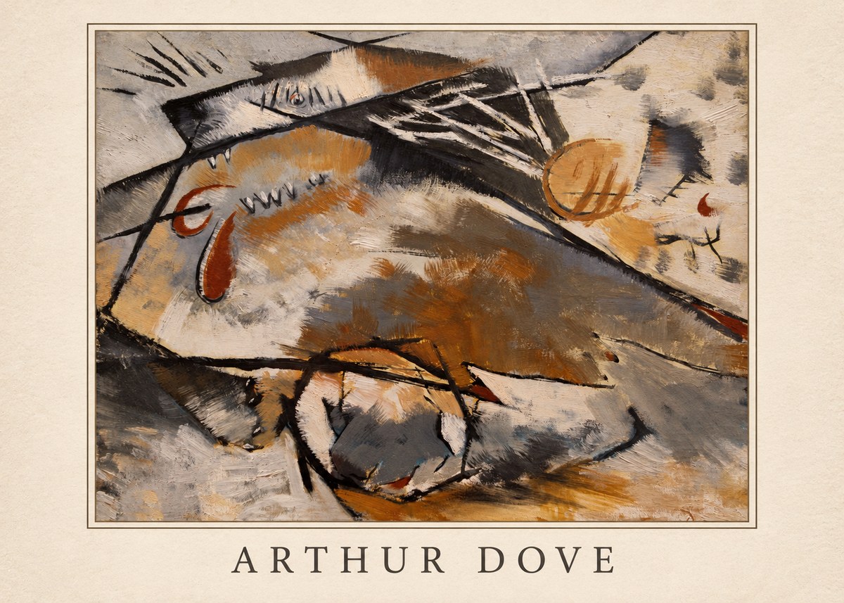 Arthur Dove Pagan Philosophy No3 - Poszter