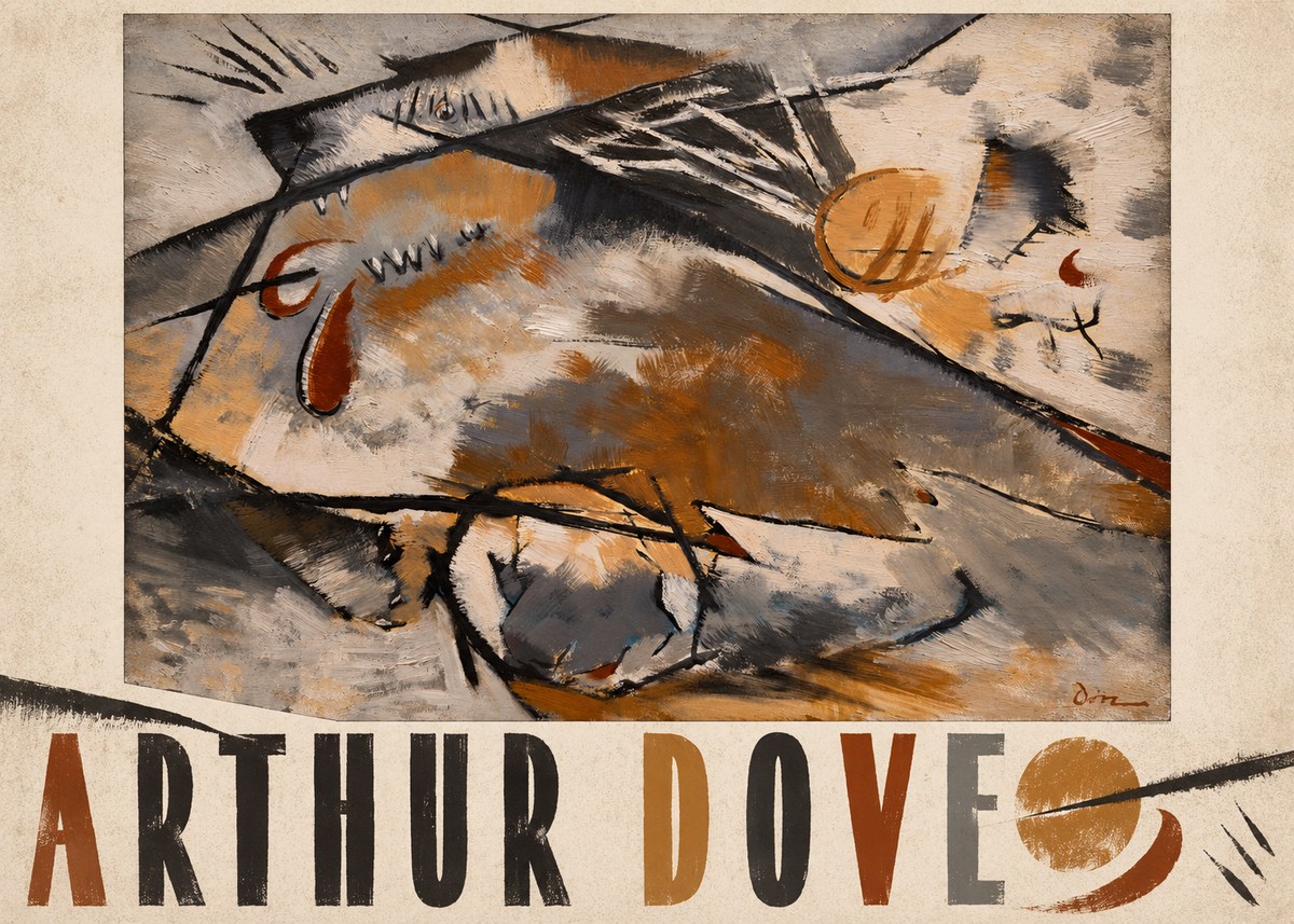 Arthur Dove Pagan Philosophy No5 - Poszter