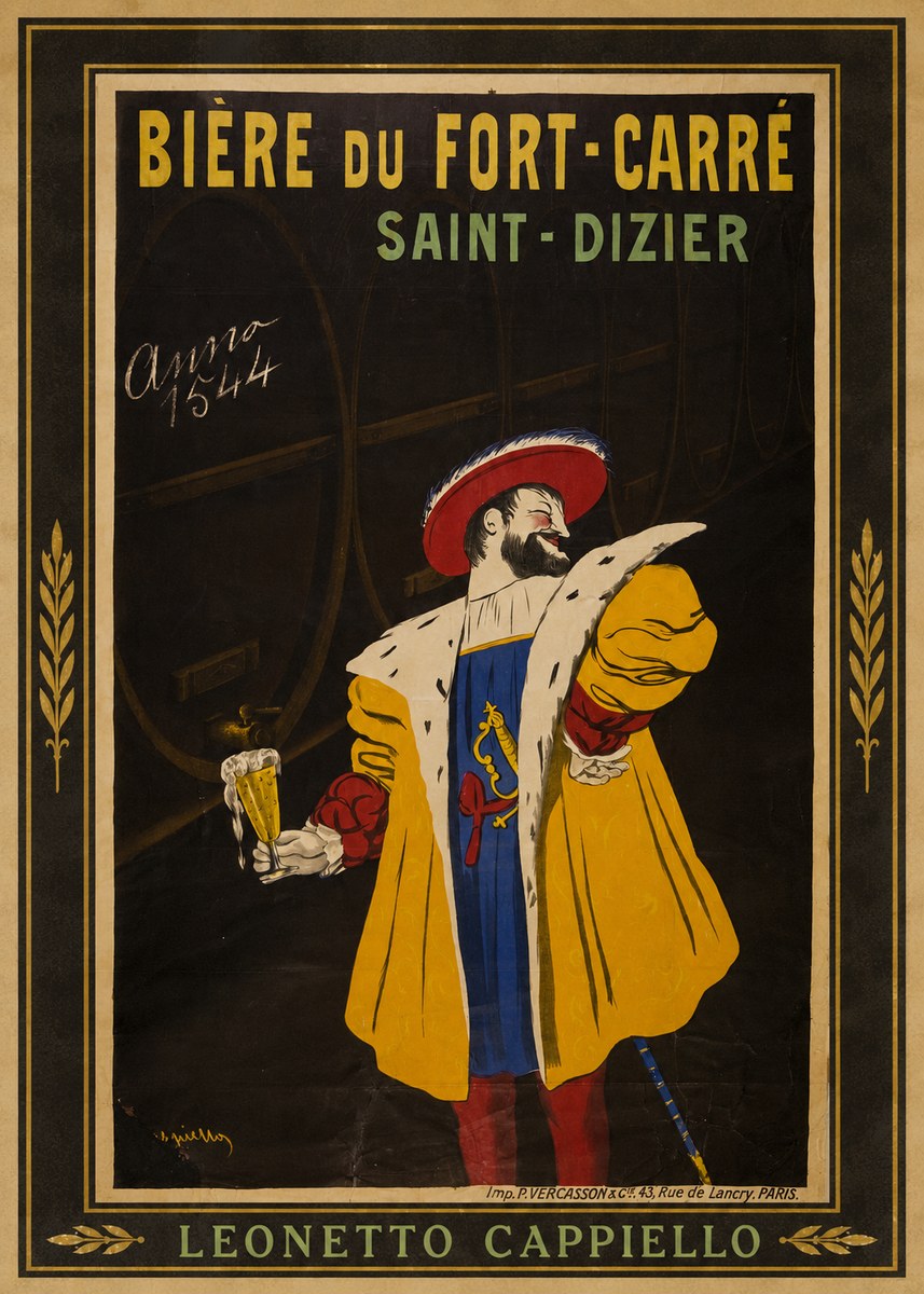 Leonetto Cappiello Bière Du Fort-carré Saint-dizier No1 - Poszter