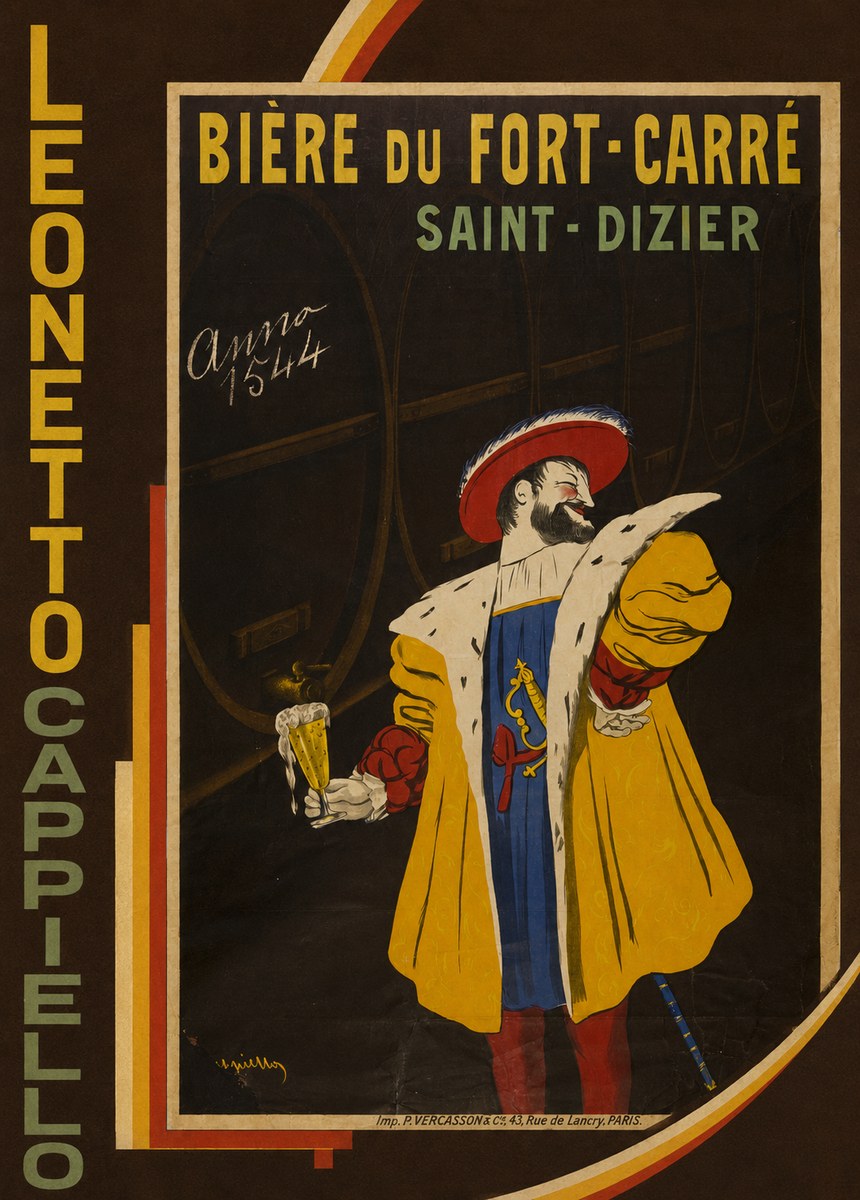 Leonetto Cappiello Bière Du Fort-carré Saint-dizier No2 - Poszter