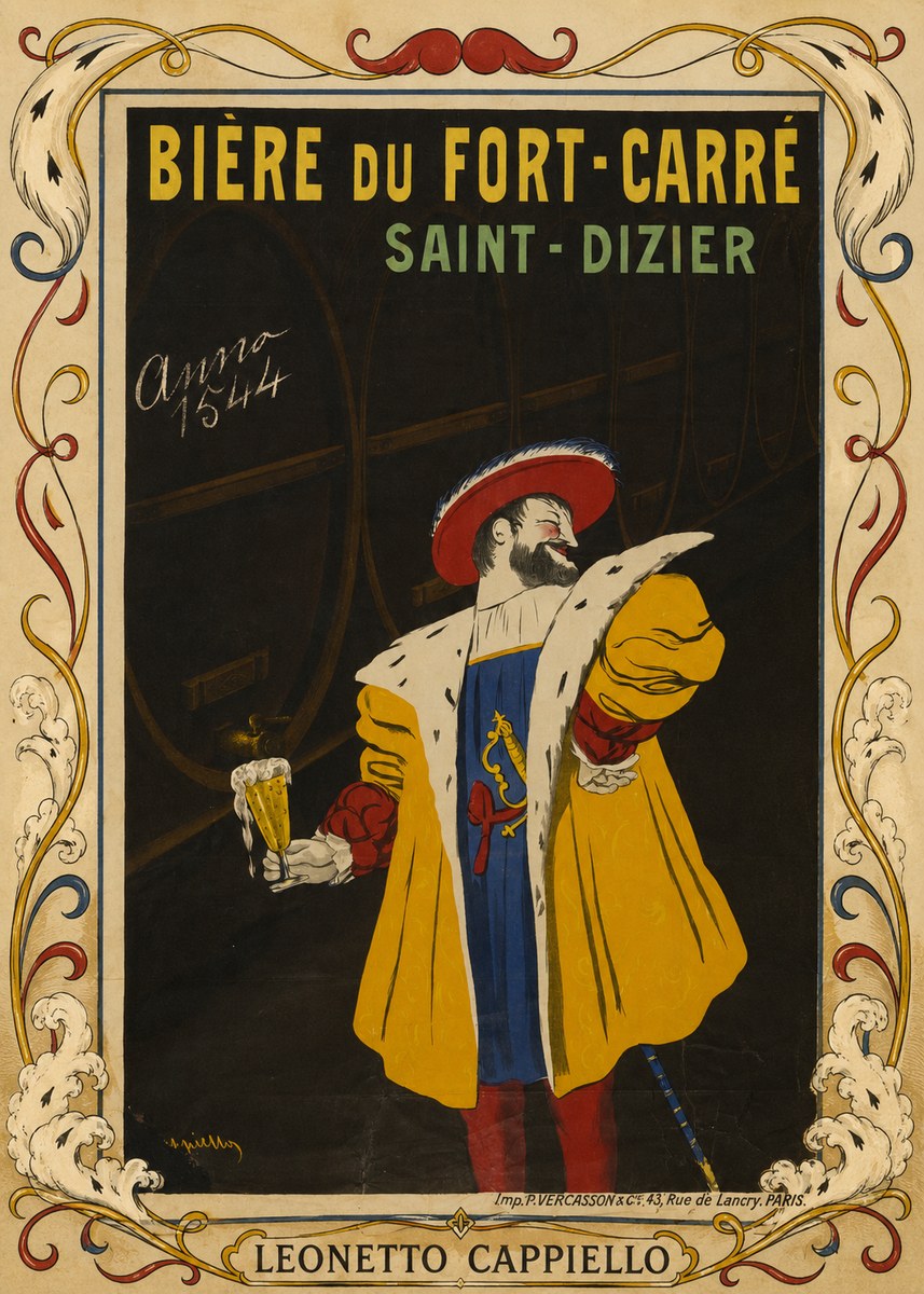 Leonetto Cappiello Bière Du Fort-carré Saint-dizier No5 - Poszter