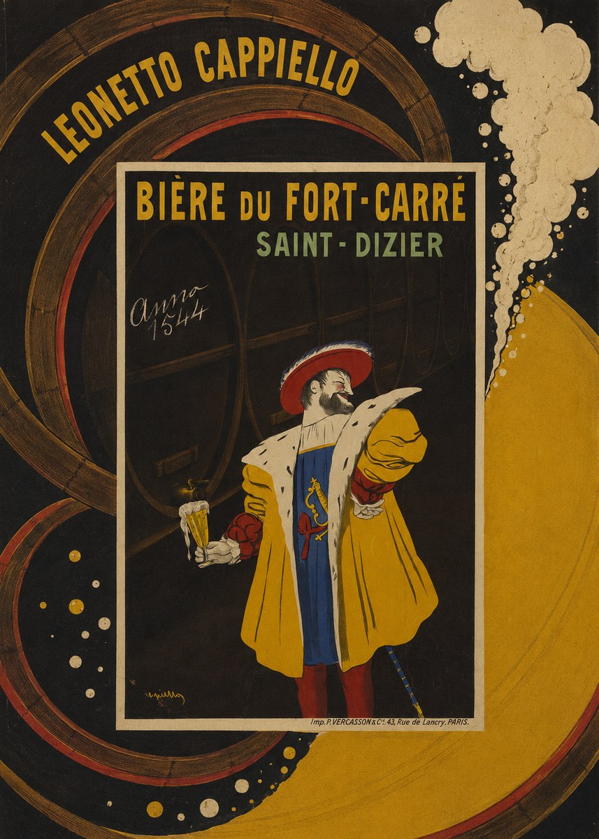 Leonetto Cappiello Bière Du Fort-carré Saint-dizier No6 - Poszter