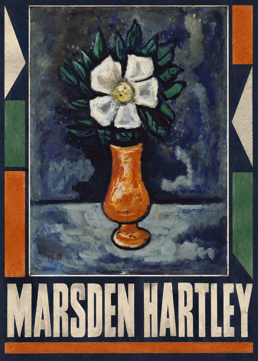 Marsden Hartley Flower in Vase No3 - Poszter