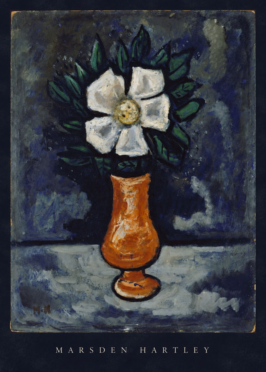 Marsden Hartley Flower in Vase No6 - Poszter