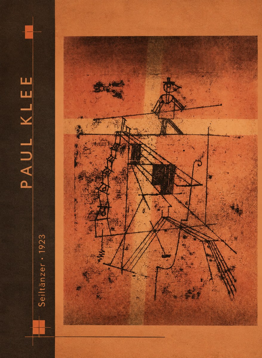 Paul Klee Seiltänzer I No2 - Poszter