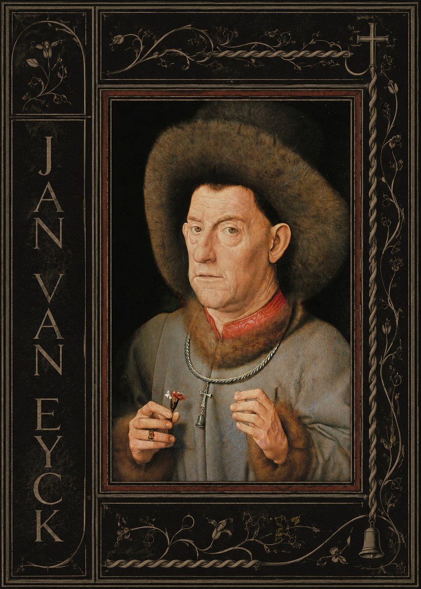 Jan van Eyck Jan Van Eyck No2 - Poszter