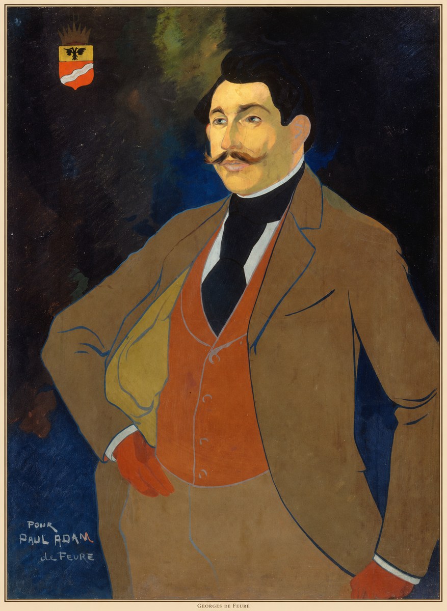 Georges de Feure Portrait De Paul Adam No6 - Poszter