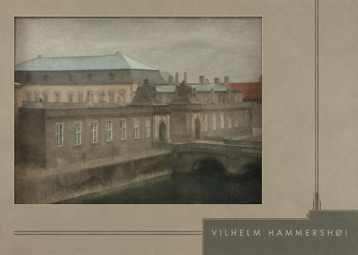 Vilhelm Hammershøi The Old Christiansborg, Late Autumn No4 - Poszter