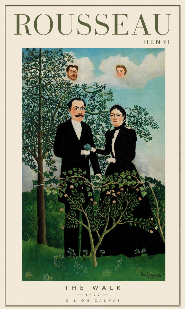 Rousseau The Walk No3 - Poszter