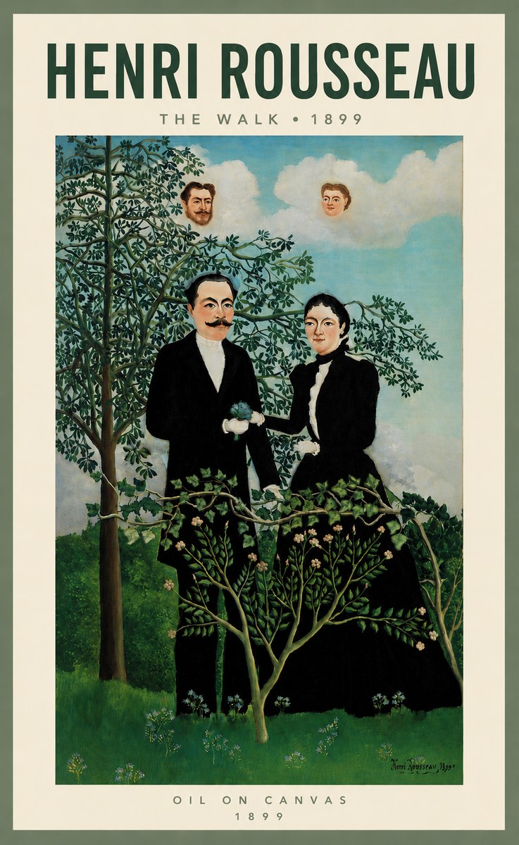 Rousseau The Walk No4 - Poszter