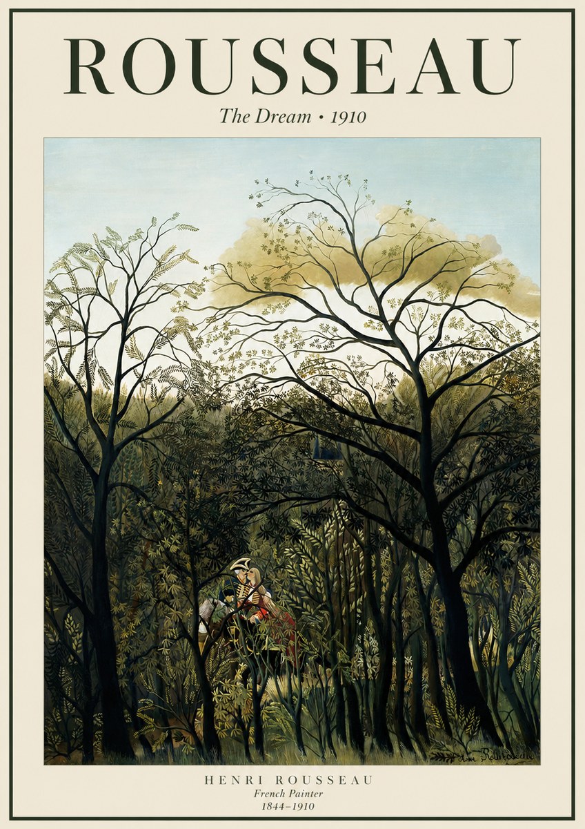 Rousseau The Dream I No1 - Poszter