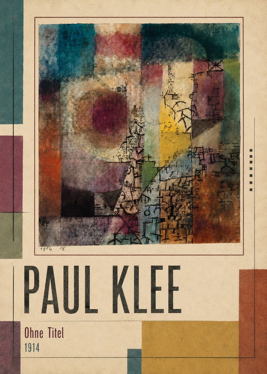 Paul Klee Ohne Titel I No1 - Poszter