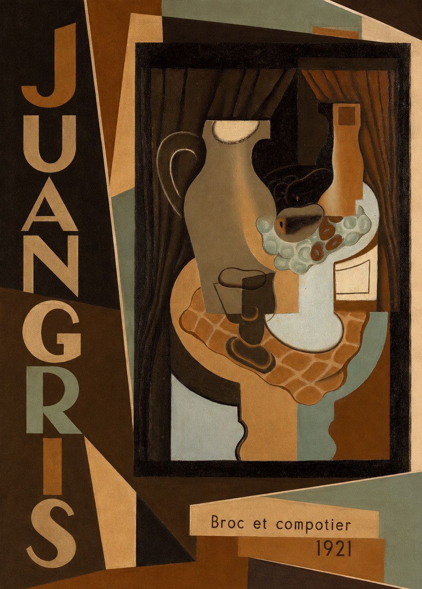 Juan Gris Broc Et Compotier No2 - Poszter