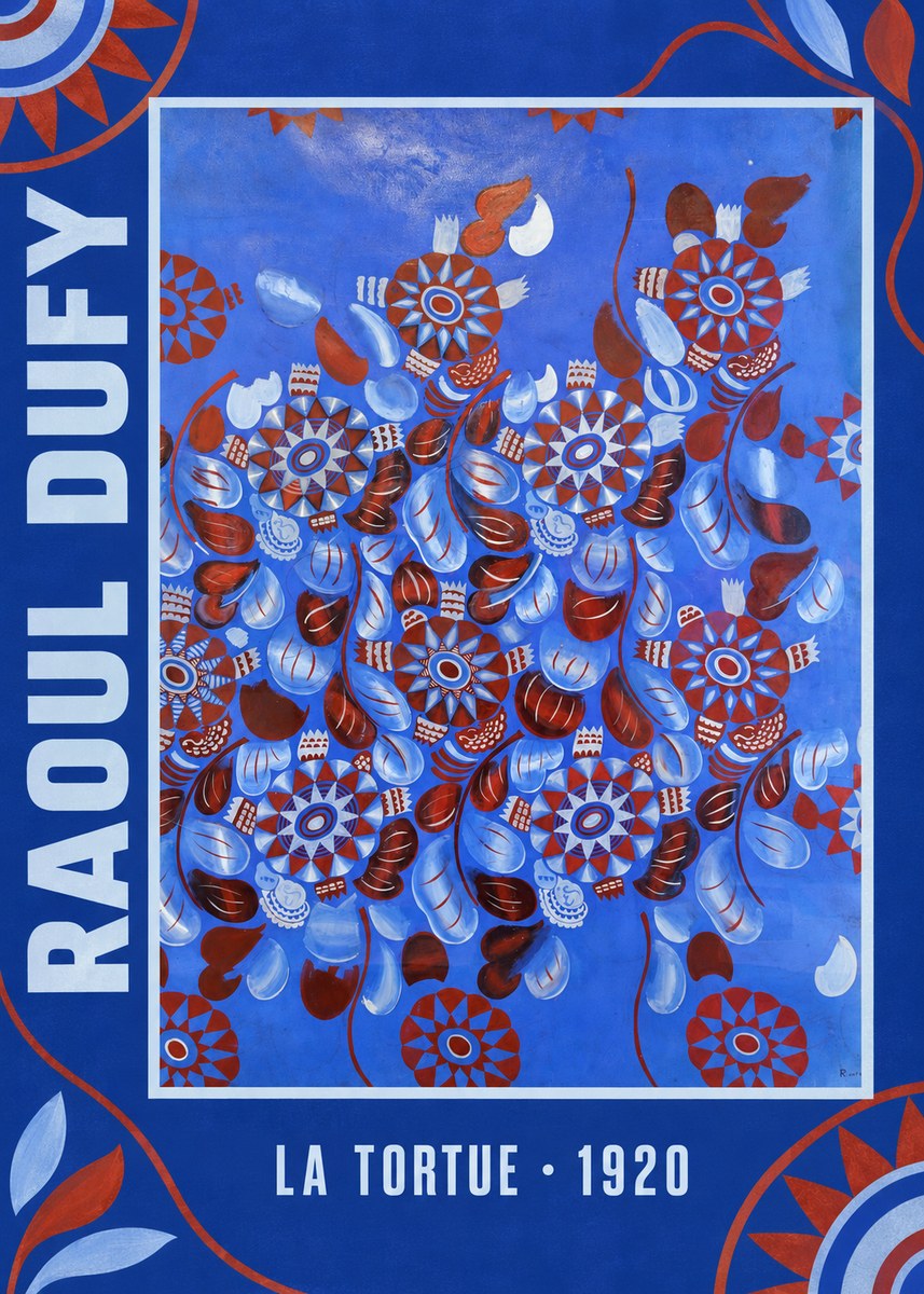 Raoul Dufy La Tortue No5 - Poszter