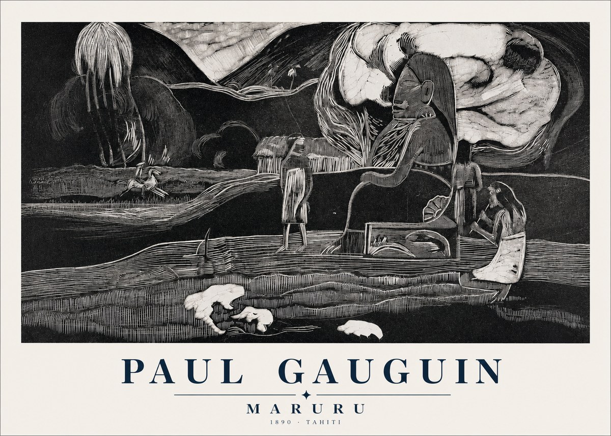 Paul Gauguin Maruru No1 - Poszter