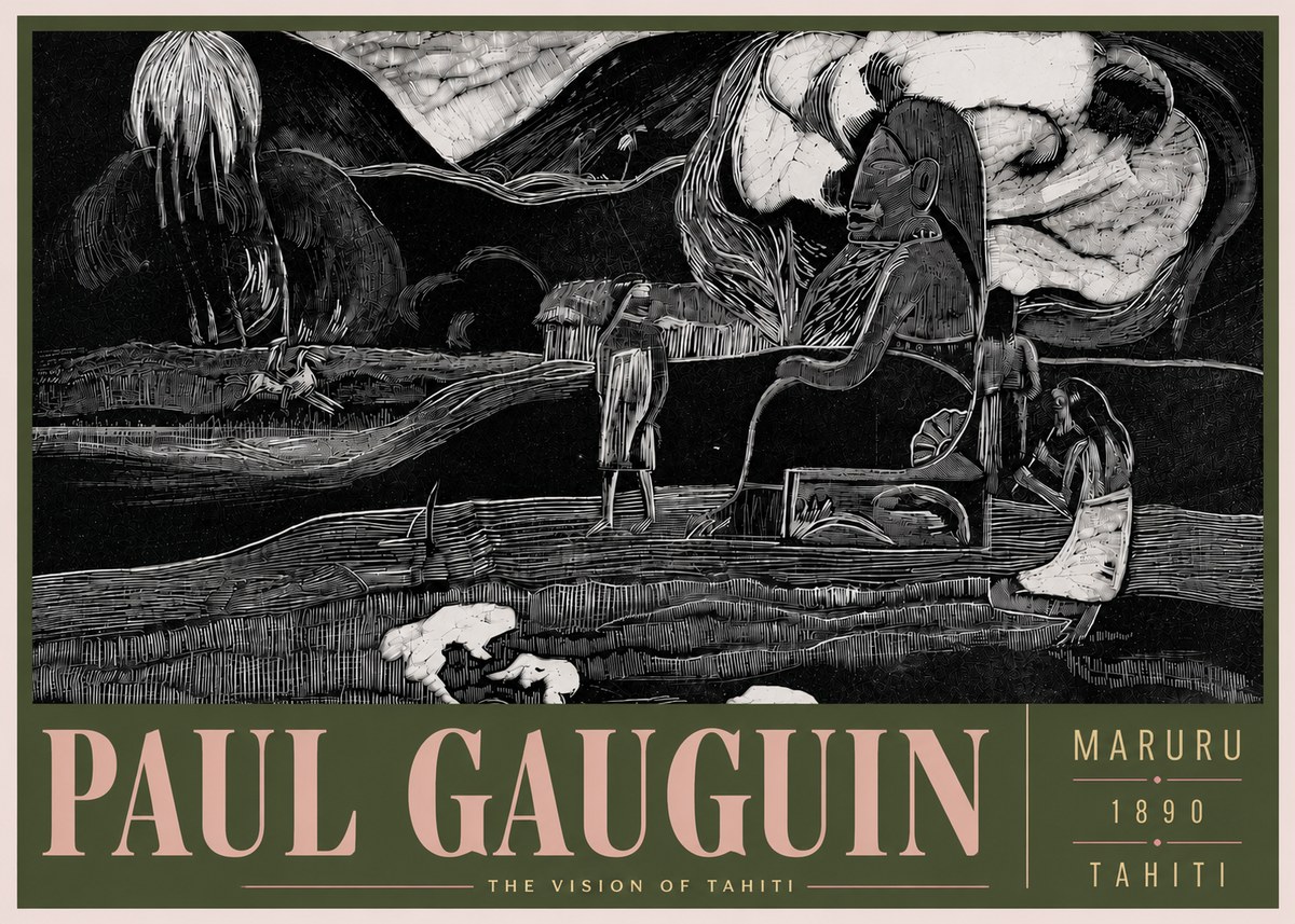 Paul Gauguin Maruru No5 - Poszter